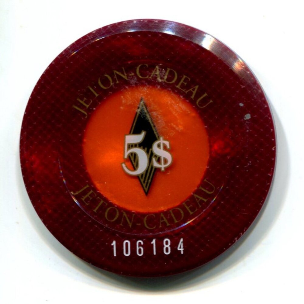 Casino De Montreal $5 Gift Jeton (b859-13)